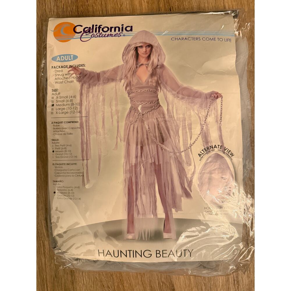 California Costume Haunting Beauty Women’s Costume Size Medium 8-10